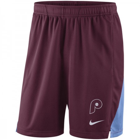 Men's Philadelphia Phillies Maroon Franchise Performance Shorts