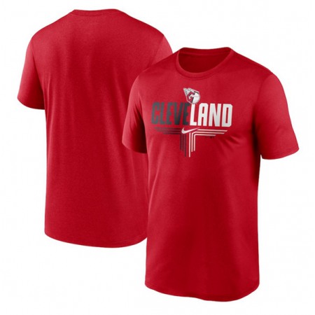 Men's Cleveland Guardians Red T-Shirt