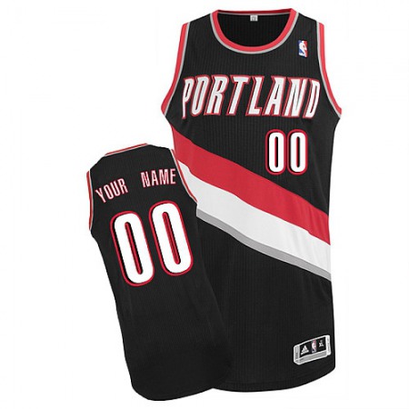 Trail Blazers Personalized Authentic Black NBA Jersey