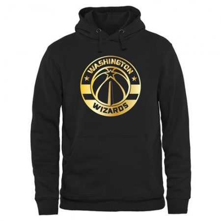 Washington Wizards Gold Collection Pullover Hoodie Black