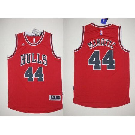 Revolution 30 Bulls #44 Nikola Mirotic Red Stitched NBA Jersey