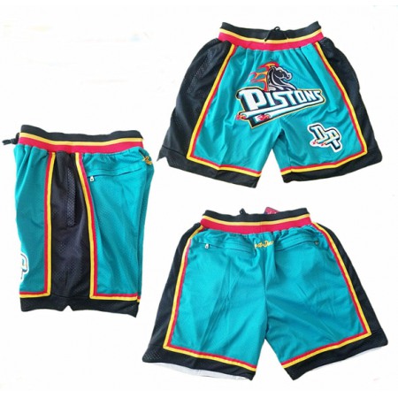 Men's Detroit Pistons Throwback Shorts (Run Small)