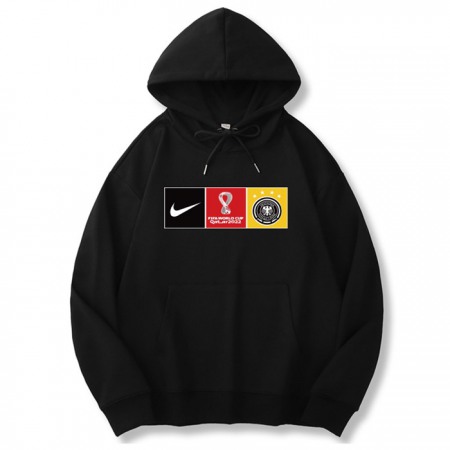 Men's Germany World Cup Soccer Hoodie Black