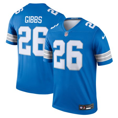 Men's Detroit Lions Jahmyr Gibbs Nike Blue Legend Jersey