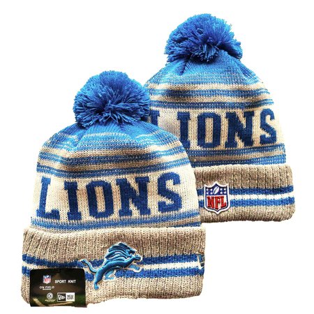 Detroit Lions Knit Hat