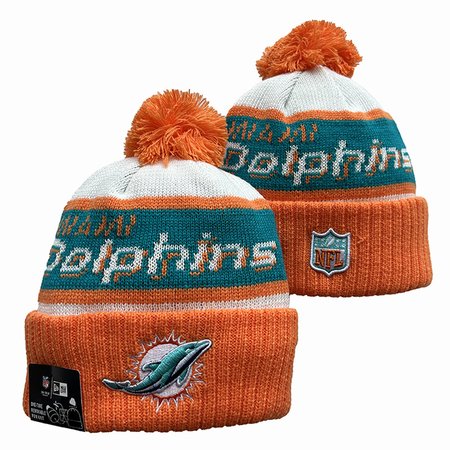 Miami Dolphins Knit Hat