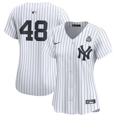 Women's New York Yankees Anthony Rizzo Nike White 2024 World Series Limited Player Jersey