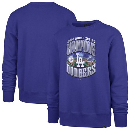 Men's Los Angeles Dodgers Royal 2024 World Series Champions Sweatshirt