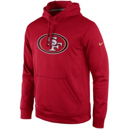 San Francisco 49ers Nike Practice Performance Pullover Hoodie Scarlet