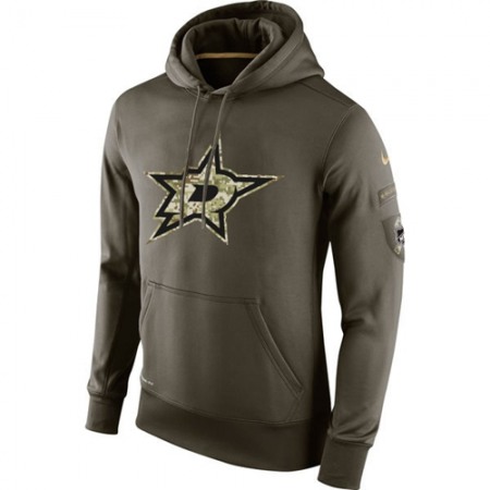 Men's Dallas Stars Nike Salute To Service NHL Hoodie