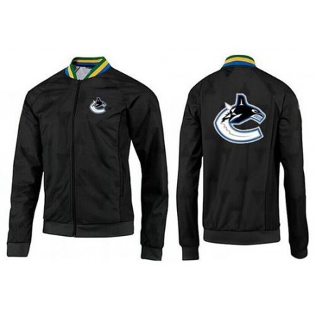 NHL Vancouver Canucks Zip Jackets Black-3