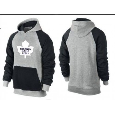 Toronto Maple Leafs Pullover Hoodie Grey & Black