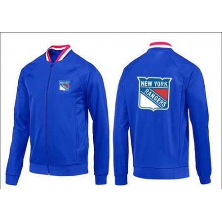 NHL New York Rangers Zip Jackets Blue-1