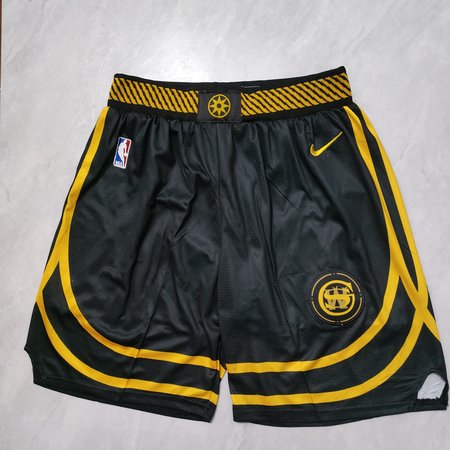 Golden State Warriors Black Shorts