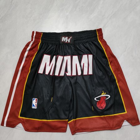 Miami Heat Black Shorts