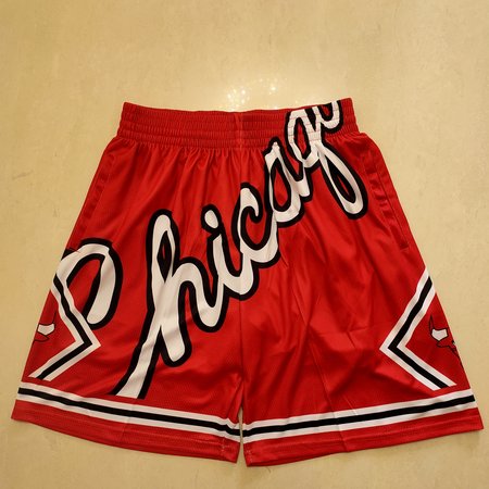 Chicago Bulls Red Shorts