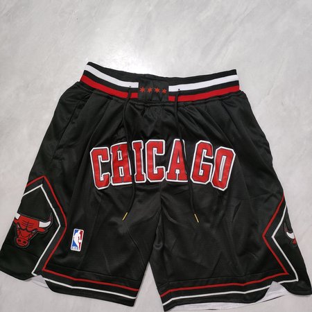 Chicago Bulls Black Shorts